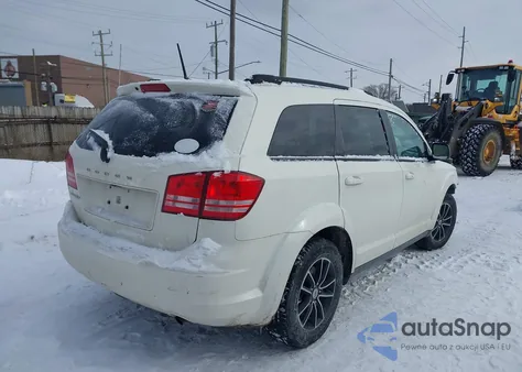 2018 Dodge Journey Se from USA, damaged, VIN 3C4PDCAB0JT528386